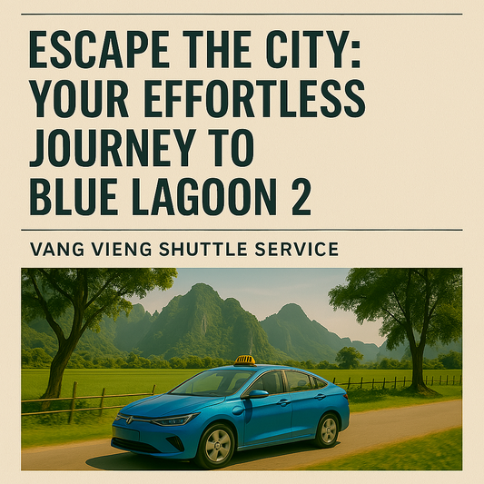 Escape the City: Shuttle to Blue Lagoon 2 with Free Entrance | Vang Vieng