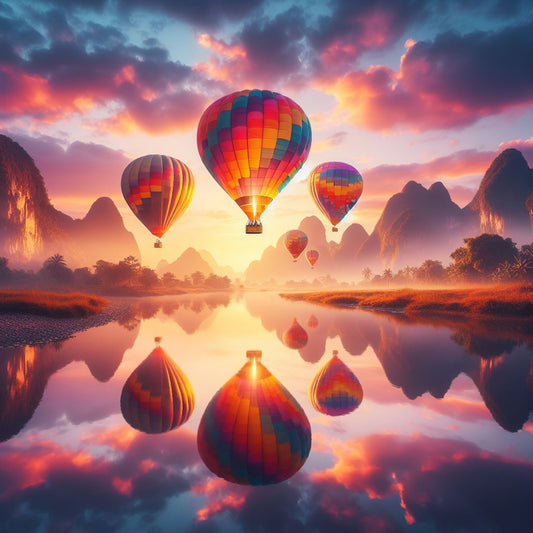 “Soaring High in Vang Vieng: An Unforgettable Hot Air Balloon Adventure”
