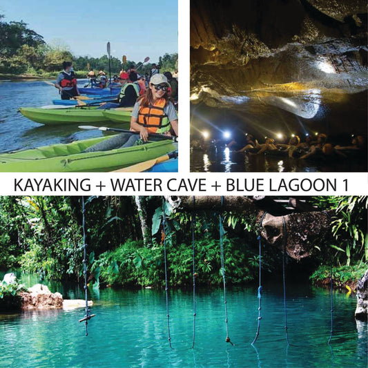 Kayaking + Water Cave + Blue Lagoon 1