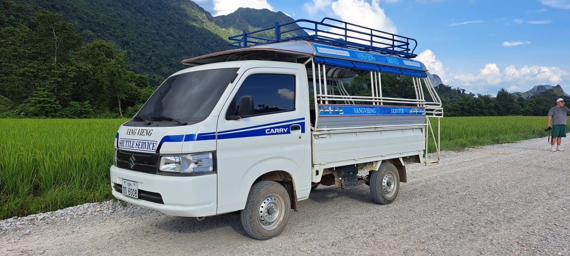 Vang Vieng Train Station Pickup Service ( FROM the CITY to the station )